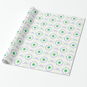 Chanukah Wrapping Paper Cadeaupapier