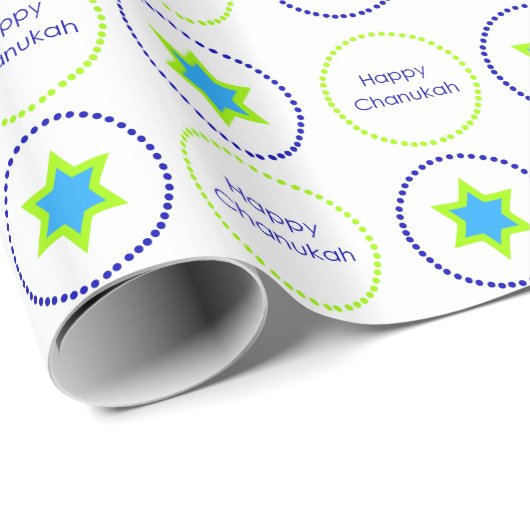 Chanukah Wrapping Paper Cadeaupapier (Rol Hoek)