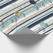 Chanukah Wrapping Paper De Nieuwe Elegant Ook Cadeaupapier (Hoek)
