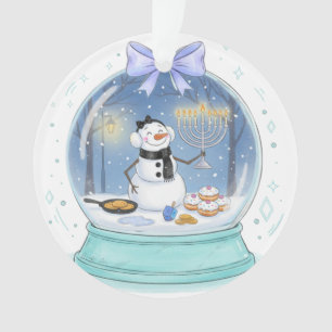 Chanukka Sneeuwbol Ornament