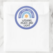Chanukka Vredeslicht Sticker (Tas)