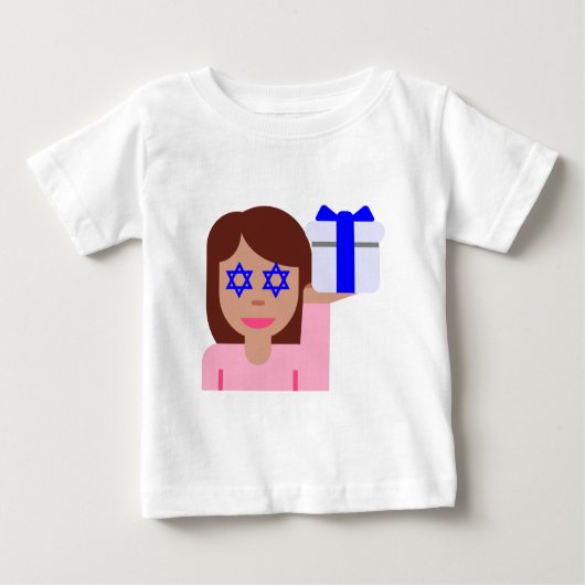 chanukkah hair flip emoji (Voorkant)