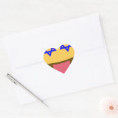 chanukkah hanukkah emoji hart sticker (Envelop)