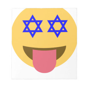chanukkah hanukkah emoji notitieblok