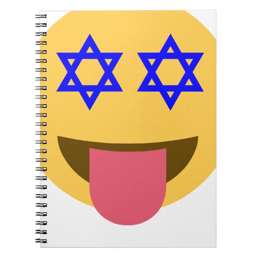 chanukkah hanukkah emoji notitieboek (Voorkant)