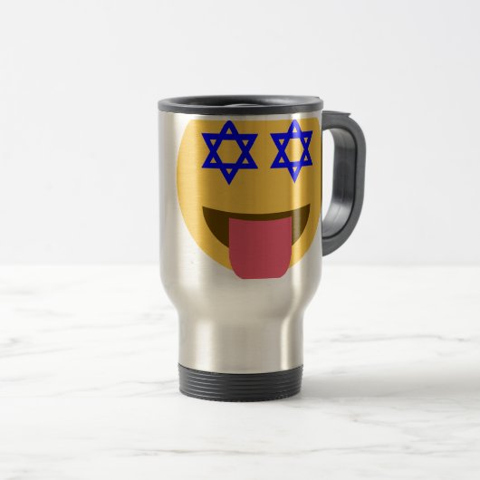 chanukkah hanukkah emoji reisbeker (Voorkant rechts)