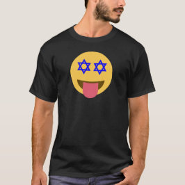 chanukkah hanukkah emoji t-shirt