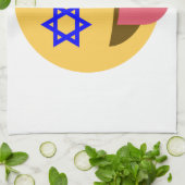 chanukkah hanukkah emoji theedoek (Gevouwen)