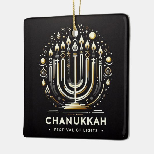 chanukkah keramisch Ornament (Links)