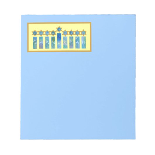 Chanukkah Notitieblok (Voorkant)