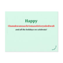 Chanukwanzchrismasolsticeyulediwali