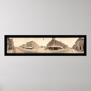 Chanute, Kansas Foto 1909 Poster