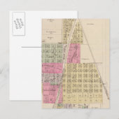 Chanute, Shaw en Morehead, Kansas Briefkaart (Voorkant / Achterkant)