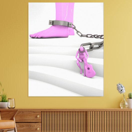 Chão de Giz (homenagem a Zé Ramalho) Canvas Afdruk (Insitu (Woonkamer))