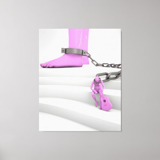 Chão de Giz (homenagem a Zé Ramalho) Canvas Afdruk (Voorkant)