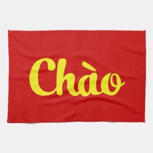 Chào / Hallo ~ Vietnam / Vietnamees / Tiapng Vioo Theedoek