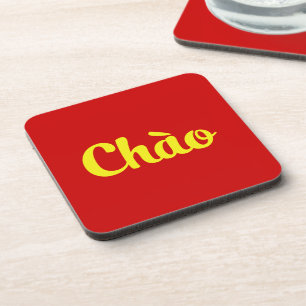 Chào / Hallo ~ Vietnam / Vietnamees / Tiapng Vioot Bier Onderzetter