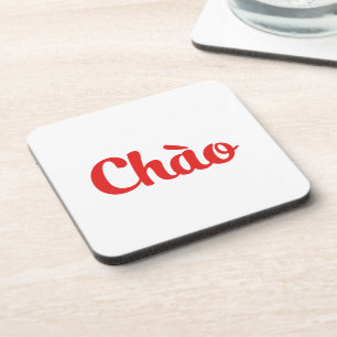 Chào / Hallo ~ Vietnam / Vietnamees / Tiapng Vioot Drankjes Onderzetter