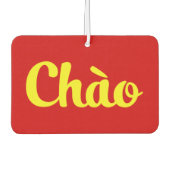 Chào / Hallo ~ Vietnam / Vietnamees / Tiapng Vioot Luchtverfrisser (Voorkant)