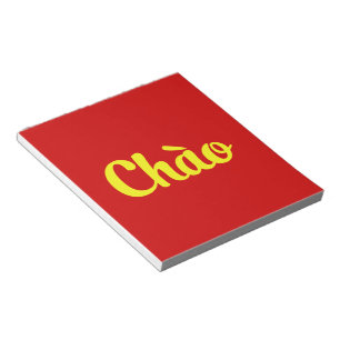 Chào / Hallo ~ Vietnam / Vietnamees / Tiapng Vioot Notitieblok
