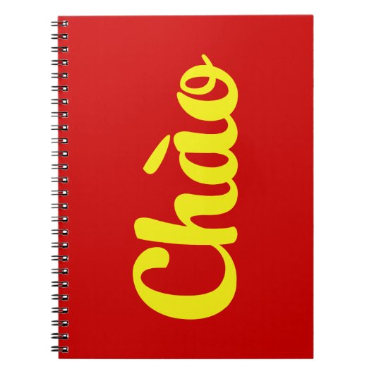 Chào / Hallo ~ Vietnam / Vietnamees / Tiapng Vioot Notitieboek (Voorkant)