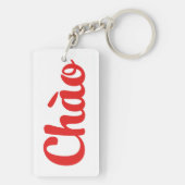 Chào / Hallo ~ Vietnam / Vietnamees / Tiapng Vioot Sleutelhanger (achterkant)