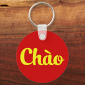 Chào / Hallo ~ Vietnam / Vietnamees / Tiapng Vioot Sleutelhanger (Voorkant)