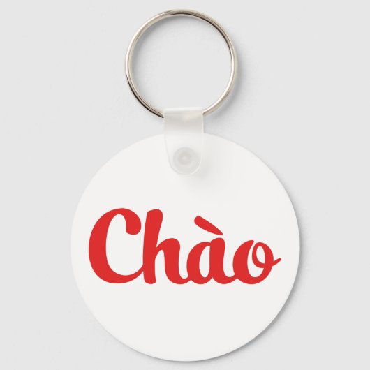 Chào / Hallo ~ Vietnam / Vietnamees / Tiapng Vioot Sleutelhanger (Voorkant)