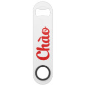 Chào / Hallo ~ Vietnam / Vietnamees / Tiapng Vioot Speed Flessenopener (Voorkant)