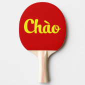 Chào / Hallo ~ Vietnam / Vietnamees / Tiapng Vioot Tafeltennisbatje (Voorkant)
