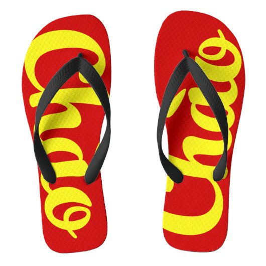 Chào / Hallo ~ Vietnam / Vietnamees / Tiapng Vioot Teenslippers (Voetbed)