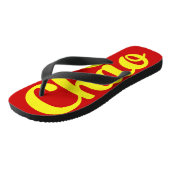 Chào / Hallo ~ Vietnam / Vietnamees / Tiapng Vioot Teenslippers (Schuin)