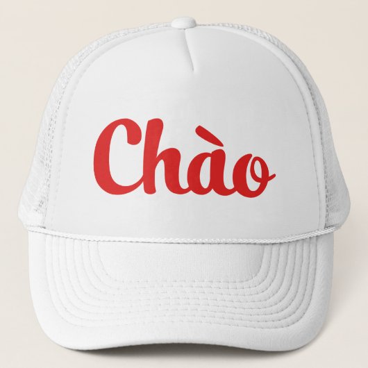 Chào / Hallo ~ Vietnam / Vietnamees / Tiapng Vioot Trucker Pet (Voorkant)
