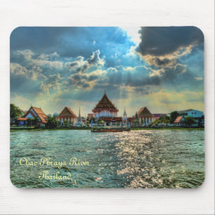 Chao Phraya rivier, Thailand Muismat
