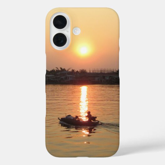 Chao Phraya Sunset ... Ayutthaya, Thailand Case-Mate iPhone Case (Achterkant)