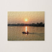 Chao Phraya Sunset ... Ayutthaya, Thailand Legpuzzel (Horizontaal)