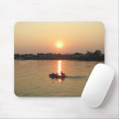 Chao Phraya Sunset ... Ayutthaya, Thailand Muismat (Met muis)