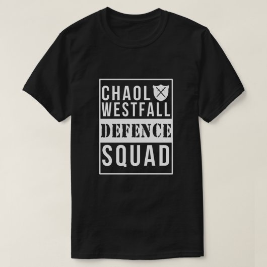 Chaol Westfall Defence Squad Essential T-shirt (Design voorkant)