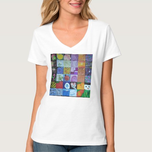 Chaos 36 Mini Drop Dames T-Shirt (Voorkant)