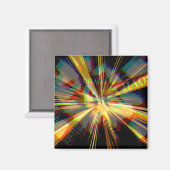 Chaos Abstractie Magneet (Voorkant / Achterkant)