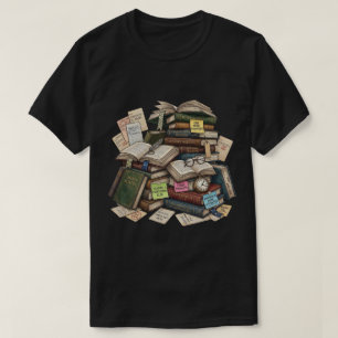 Chaos Academia Boeken & Notities T-shirt