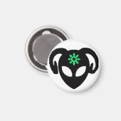 Chaos Alien Avatar Magnet (Voorkant / Achterkant)