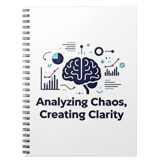 Chaos analyseren, duidelijkheid creëren notitieboek (Voorkant)