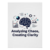 Chaos analyseren, helderheid Creëer Perfect Poster (Voorkant)