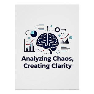 Chaos analyseren, helderheid Creëer Perfect Poster