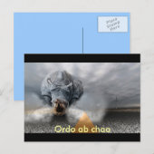 chaos briefkaart (Voorkant / Achterkant)