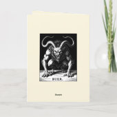 Chaos - Buer in Perfecte Vorm Kaart (Achterkant)
