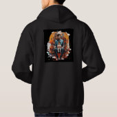 Chaos & Calm: The Balance of Life Hoodie (Achterkant)