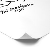 Chaos Cartoon 6292 Poster (Hoek)