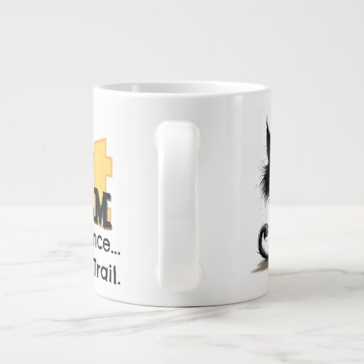 Chaos Cat 20oz Mug – Alysm: One Part Brilliance Grote Koffiekop (Achterkant)